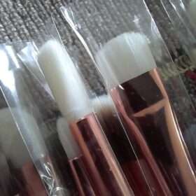 12 PCs  Eye Makeup Brushers  Set (Pink) photo review