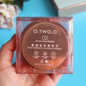 O.TWO.O Oil Control Pressed powder photo review